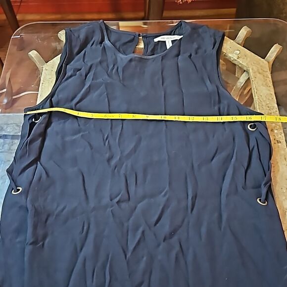 Avec Les Filles Black side slit dress size Small - Picture 11 of 13